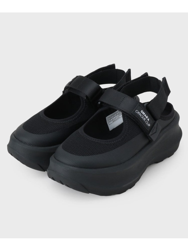 SHAKA メリージェーンサンダル OPAQUE.CLIP オペークドットクリップ シューズ・靴 サンダル ベージュ 黒いこと【貨物輸送無料】[ Fashion]
