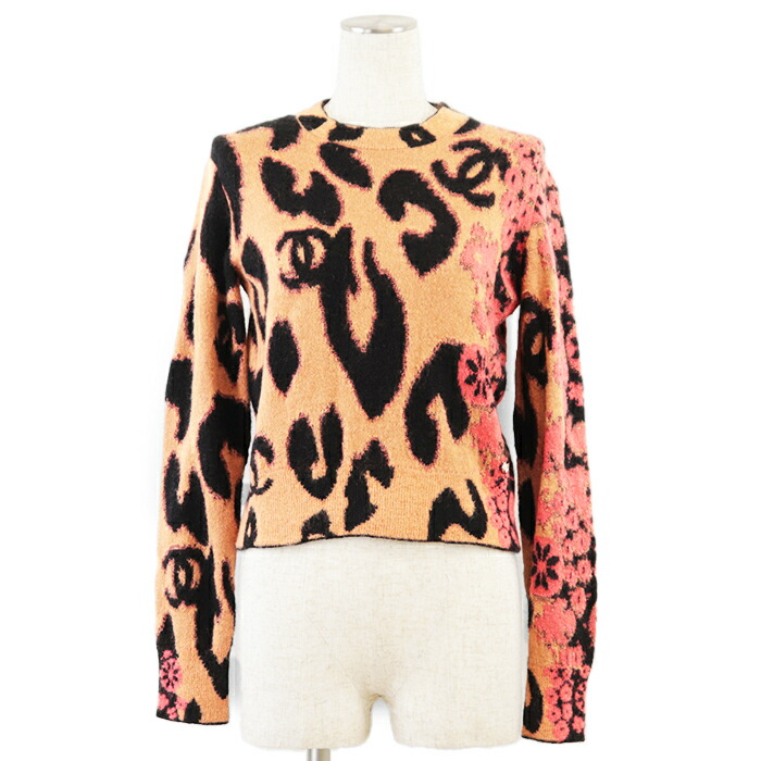 CHANEL シャネル ニット ヴィンテージ 42 CHANEL シャネル ニット レディース42 レッド ネイビー ボーダー