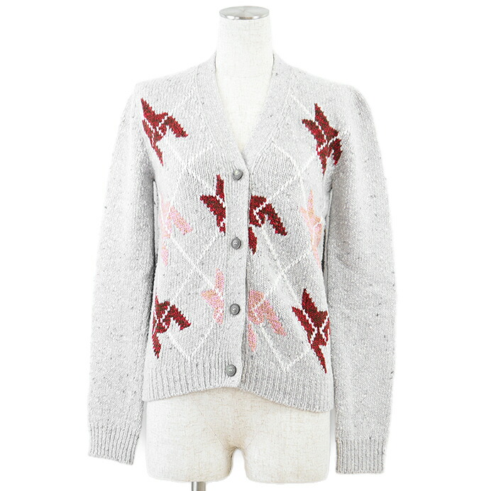 Christian Dior グレー ジップアップカーディガン Dior(ディオール)のレディース カーディガン 人気アイテムランキング