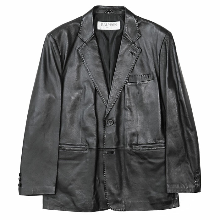 楽天市場】BALMAIN バルマン メンズ ライダース ジャケット 8011