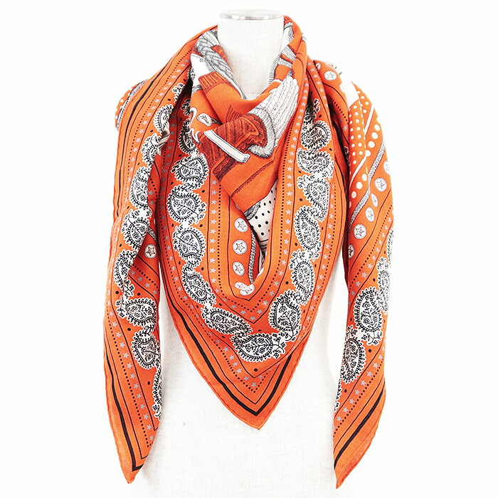 楽天市場】エルメス カレ65 シュヴァル・パンク・バンダナ CHEVAL PUNK