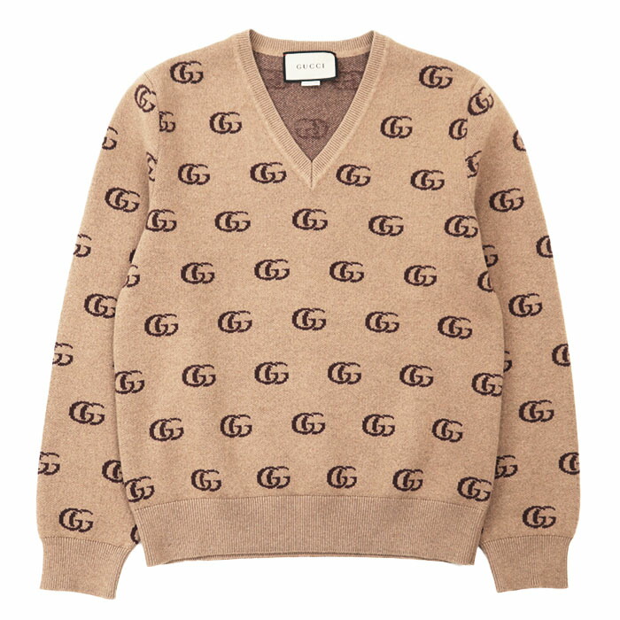 未使用級✨グッチ✨GUCCI✨インターロッキング　ペットセーター　ブラウン　M 楽天市場】【新品】 GUCCI / グッチ | インターシャ コットン
