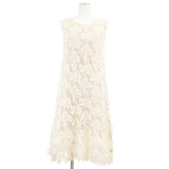 CHANEL シャネル ワンピース サイズ38 CHANEL - CHANEL シャネル ノースリーブ ニットワンピース