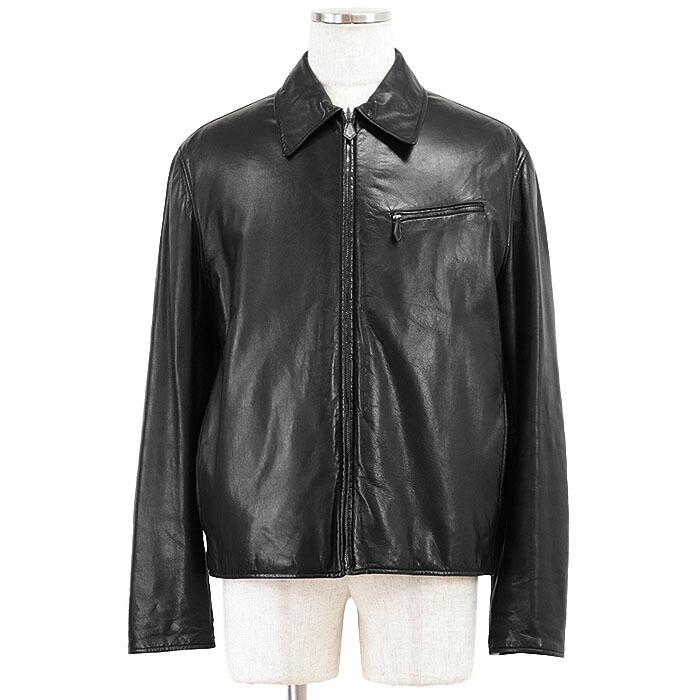 【未使用級】HERMESエルメススエードレザーブルゾン　ネイビー 中古・古着通販】HERMES (エルメス) スエードレザージャケット