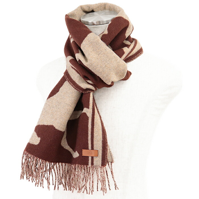 楽天市場】【新品】2024秋冬コレクション HERMES エルメス マフラー