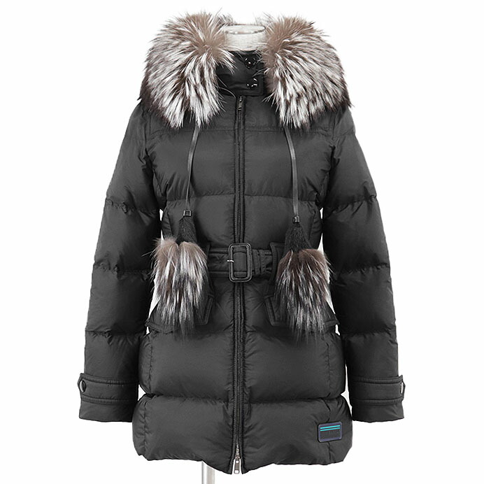 楽天市場】PRADA プラダ コート ダウン アウター ネイビー 紺 38