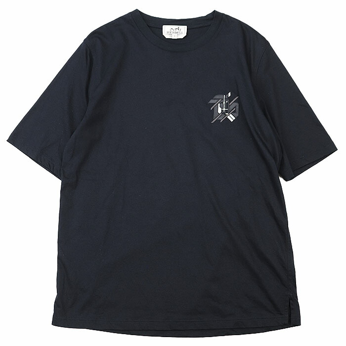 楽天市場】HERMES エルメス Tシャツ サイズ:L 21AW ワンポイント