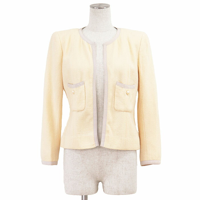 楽天市場】CHANEL(シャネル) ココボタン ツイードジャケット アウター