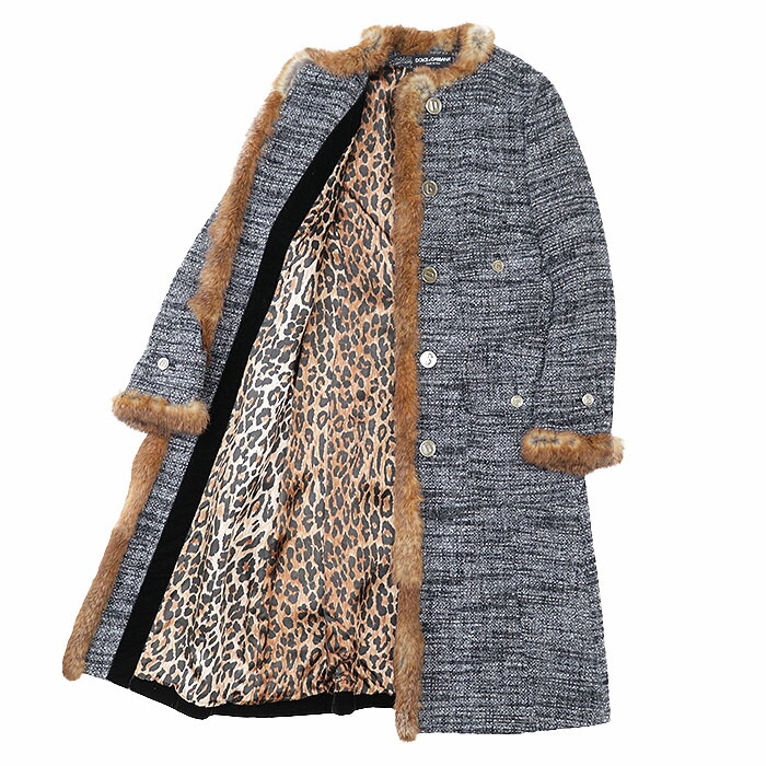 【美品】ドルガバ ショートトレンチコート レディース M レオパード イタリア製 楽天市場】DOLCE＆GABBANA トレンチコート ドルガバ 内側 レオパード柄