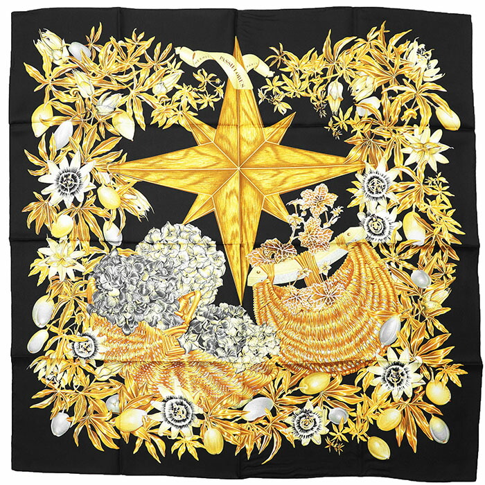 楽天市場】エルメス カレ90・Des fleurs pour le dire・花の手紙