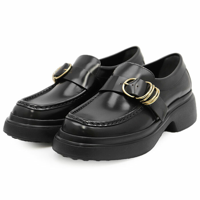 楽天市場】TOD'S トッズ ケイト レザー ローファー ブラック