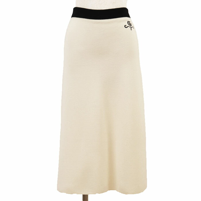 楽天市場】GUCCI グッチ スカート ウール ナイロン ツイード ベージュ