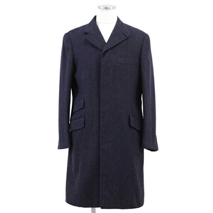 楽天市場】エルメス HERMES チェスターコート カシミヤ100％ 50サイズ