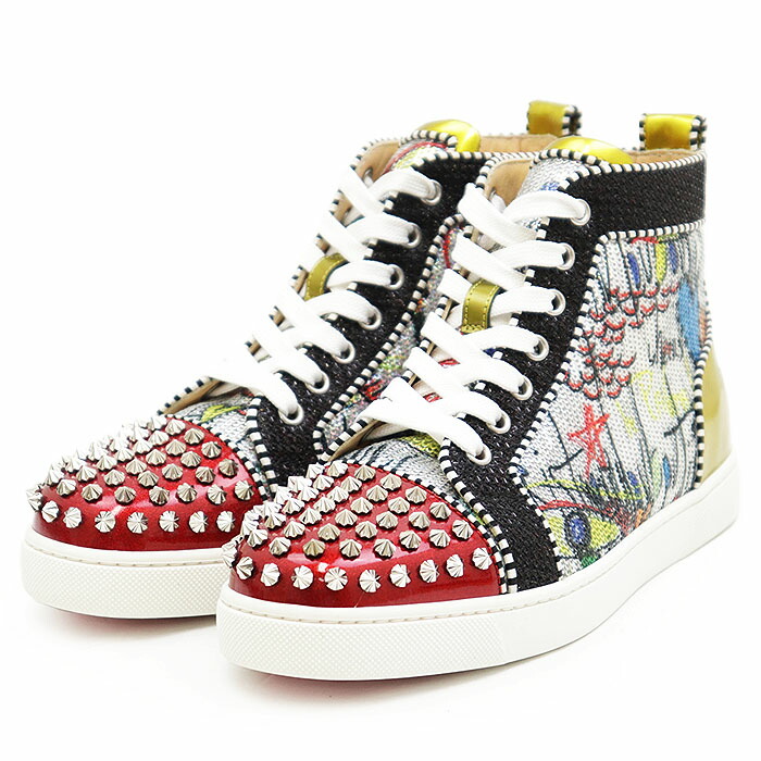 楽天市場】クリスチャンルブタン スニーカー ハイカットスニーカー