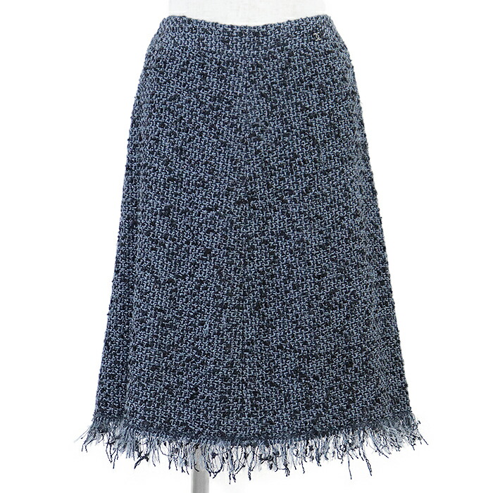 楽天市場】シャネル スカート 36サイズ Sサイズ 7号 ツイード モヘア