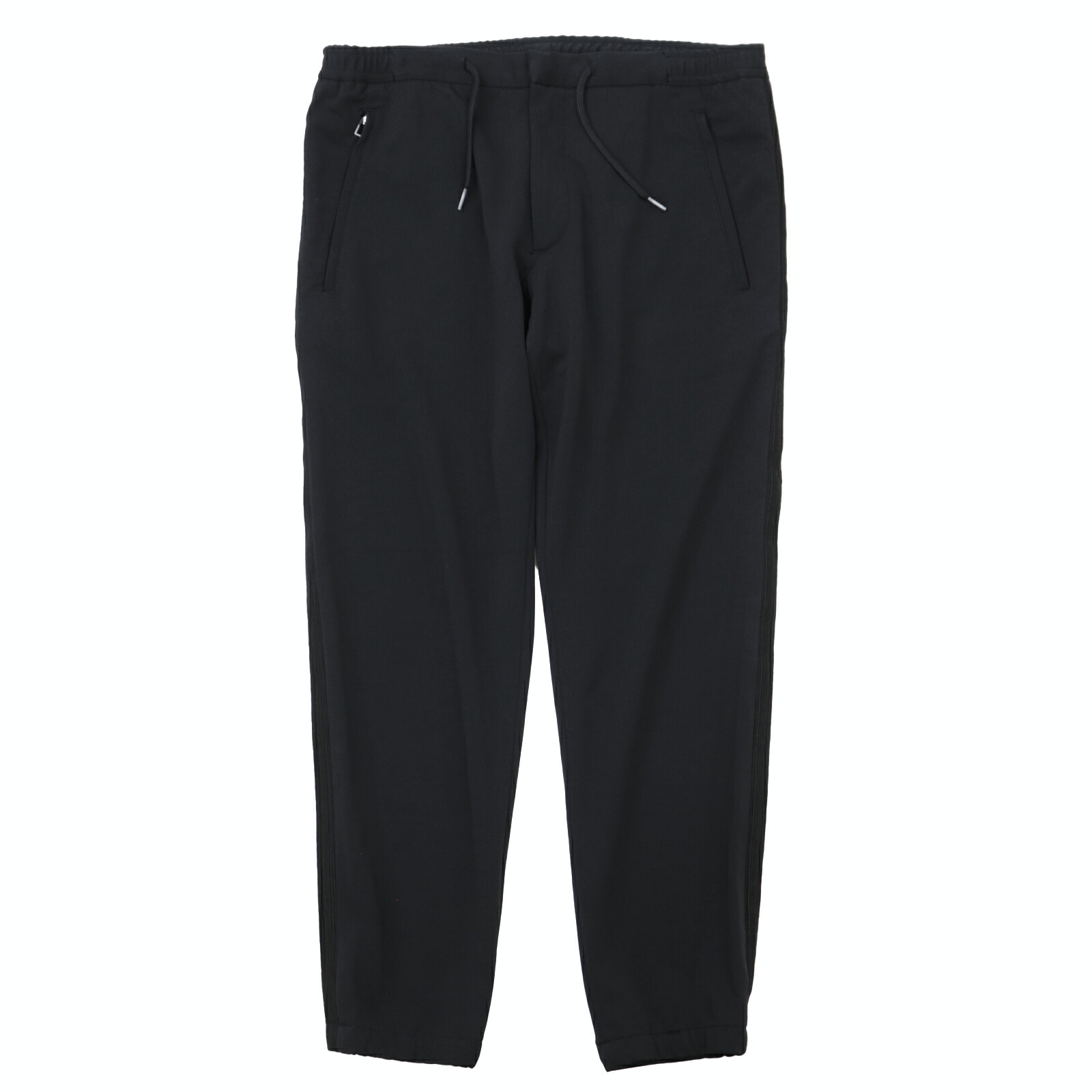 【SALE】Emporio Armani エンポリオ・アルマーニ ズボン下 大いさ L メンズ ティーシャツ 側面伝達ルート セミイージー テーパード ジョガー 貨物自動車 ロゴタイプ 酉の方角天然ゴム ドローコード ボトムス 米国海軍 紺 中国製【中古】 レディースファッション-ボトムス-パンツ