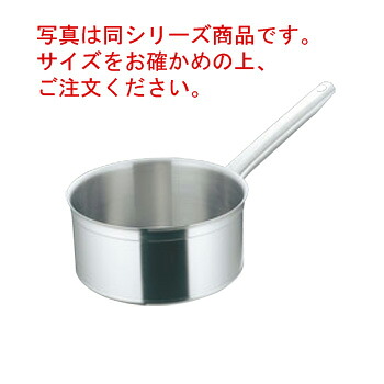 ﾏﾄﾌｧｰ/ﾌﾞｳｼﾞｬ ｿｰｽﾊﾟﾝ(蓋無)6810 24cm 電磁【片手鍋】【業務用鍋】【MATFER】【BOURGEAT】【電磁調理器対応】【IH対応】【ステンレス製】