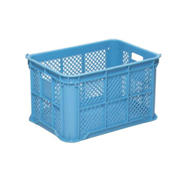 ｻﾝｺｰ ｻﾝﾃﾅｰ B#50 BL PP製【コンテナー】【メッシュコンテナ】【プラスチックコンテナー】【物流保管用品】【流通】【倉庫作業】【業務用】