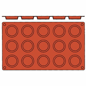 【メール便】ｶﾞｽﾄﾛﾌﾚｯｸｽ ﾀﾙﾄﾚｯﾄ S(1枚)2579.22【業務用】【お菓子型】【モルド】 5,372円