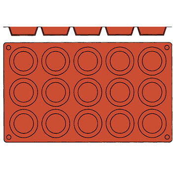 【メール便】ｶﾞｽﾄﾛﾌﾚｯｸｽ ﾀﾙﾄﾚｯﾄ L(1枚)2579.25【業務用】【お菓子型】【モルド】