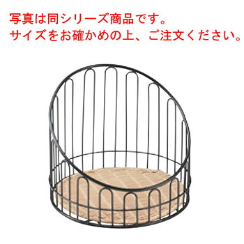 バゲットスタンド丸 DS508 高 ナチュラル φ355×H400【業務用】【パンかご】|OPEN キッチン