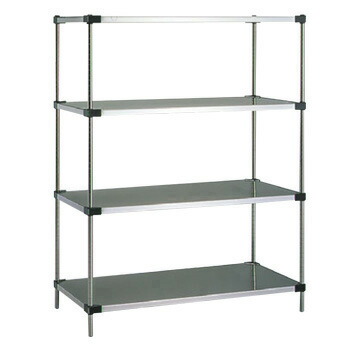 ステンレス エレクターシェルフ SMS 1220×PS1590×5段 18-8 ステンレスエレクターシェルフ 5段 PS1590×SMS1220 ステンレス