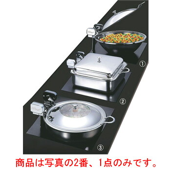 ﾊｲﾊﾟｰﾗｯｸｽ 角型電磁ｻｰﾊﾞｰ ｽﾃﾝﾚｽ蓋ﾀｲﾌﾟ32糎 647【代引っ張ること不可】【バンケットウォーマー】