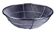 18-8揚ザル半月(11メッシュ)51cm【ステンレスザル ざる】【水切り】【水切りボール】【水切りボウル】【業務用ザル】【業務用】