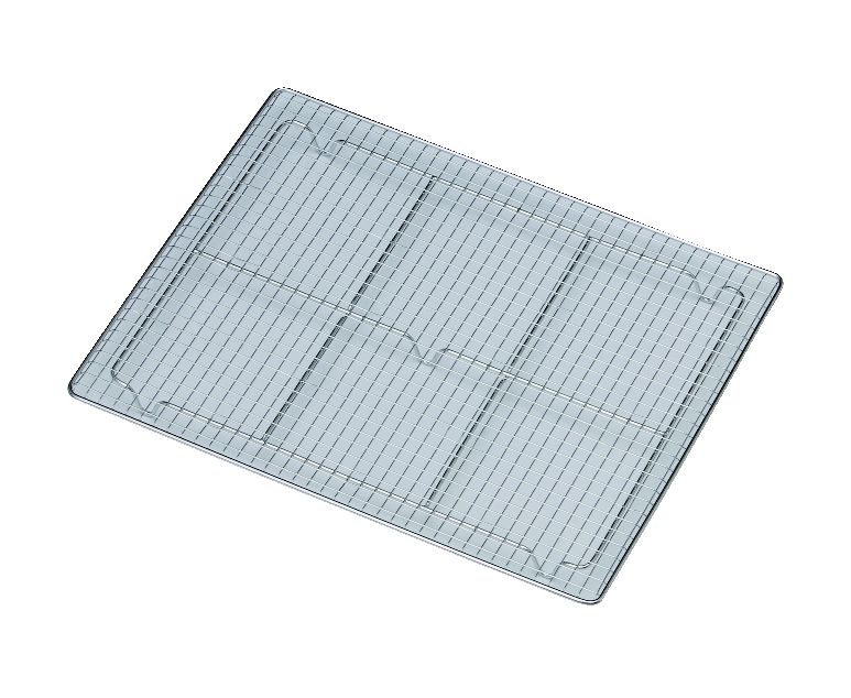 18-8 ケーキクーラー 角型 PP-685【製菓用品 製菓道具 お菓子作り】【金網】【アミ】【あみ】【ケーキラック】【業務用】