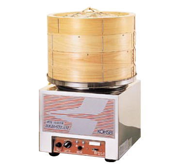 まんじゅう専用 灯し火蒸し器 HBD-80・N【代引っ張ること不可】【蒸し器 灯し火 スチーマー せいろ セイロ 蒸篭】【御勤め用】