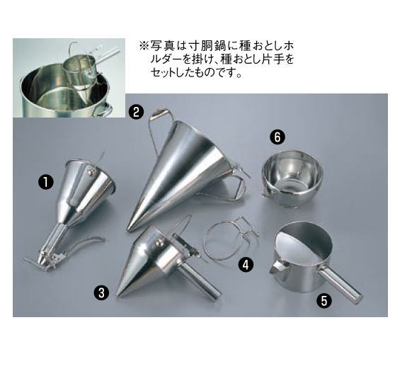 18-8 片口どんぶり鉢 大【お好み焼き 鉄板焼設備】【お役目用】