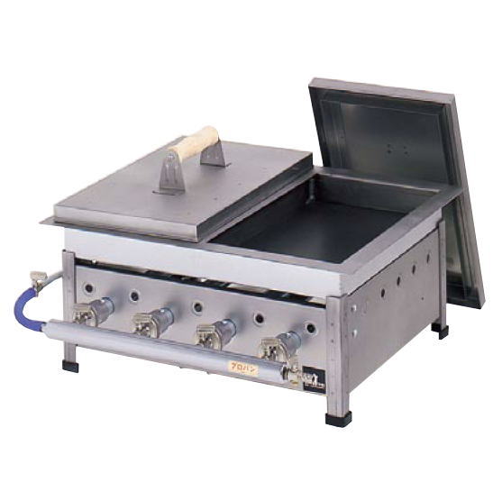 楽天市場】ガス式餃子焼き機 (GSタイプ) 仕切付 GS-15 (ガス種