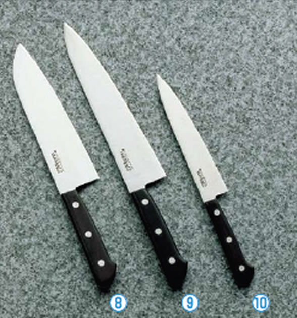 ﾐｿﾉﾓﾘﾌﾞﾃﾞﾝ鋼 三徳庖丁(ﾂﾊﾞﾅｼ) No.683 16cm 【業務用包丁】【キッチンナイフ】【洋包丁】【MOLYBDENUMSTEEL】【Misono】【業務用】｜OPEN キッチン