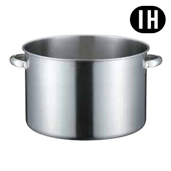 KO 19-0電磁対応半寸胴鍋(蓋無) 30cm【ステンレス鍋】【IH対応】【電磁調理器対応】【業務用鍋】【業務用】