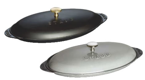 ｽﾄｳﾌﾞ ﾌｨｯｼｭ ﾎｯﾄﾌﾟﾚｰﾄ 40509-400 黒【IH対応】【電磁調理器対応】【IH対応】【業務用鍋】【staub】【業務用】 16,500円