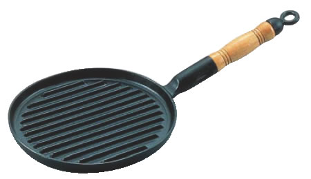 ｱｻﾋ 鉄鋳物網焼ｽﾃｰｷﾊﾟﾝ【IH対応】 【鉄グリルプレート】【電磁調理器対応】【IH対応】【業務用グリルプレート】【ステーキパン】【業務用】