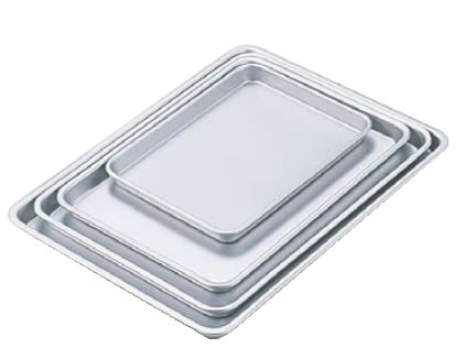 楽天市場】【メール便配送可能】アルミ ケーキ盆 キャビネ【バット