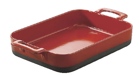 レヴォル 長角ローストディッシュ 635285 【オーブン食器】【オーブンウェア】【REVOL】【ラザニアローストディッシュ】【グラタン皿】【手つき】【業務用】