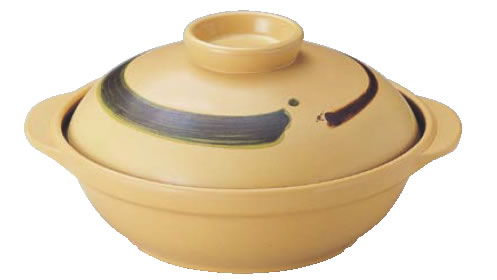 SC-24 宴席鍋 24cm 刷毛目 【IH対応】 【IH 電磁調理器対応】【料理演出用品】【和食卓上鍋 鍋用小物】【業務用】