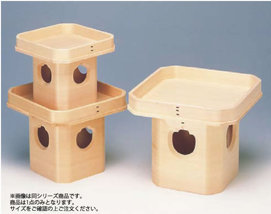 木曽ひのき 三宝 21cm【縁起物】【神式結婚式等】【業務用】 8,073円