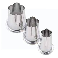 SA18-8ツバ付抜型 梅 大【抜き型】【飾り型】【焼き型】【型抜き　野菜】【業務用】