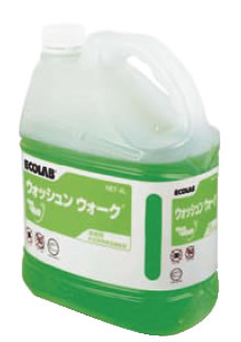 ウォッシュンウォーク(床用クリーナー) 4L 【ワックス】【清掃道具 掃除道具】【清掃用品 掃除用品】【 ポリシャー】【業務用】|OPEN キッチン