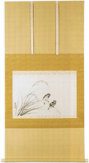掛け軸『瑞鶴』前田青邨　まえだ・せいそん 前田青邨『 瑞鶴』 | 複製画 | 日経アート