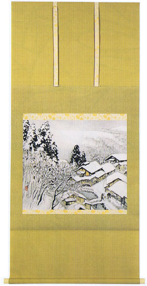 楽天市場】掛け軸『立秋』伊東深水 : オペラギャラリー