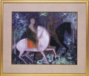 楽天市場】平山郁夫 仏教伝来 （ぶっきょうでんらい） 10号 複製画 岩