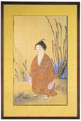 楽天市場】横山大観 「 夜桜 」( 左隻 ) 彩美版 シルクスクリーン 併用