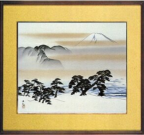 日本画・日本画家・『朝陽映島』限定版/横山大観シルクスクリーン・特別限定工藝画・贈答品・お祝いの品・長寿祝い・引越祝い・開業祝い・開院祝い・誕生日・新築祝い｜オペラギャラリー
