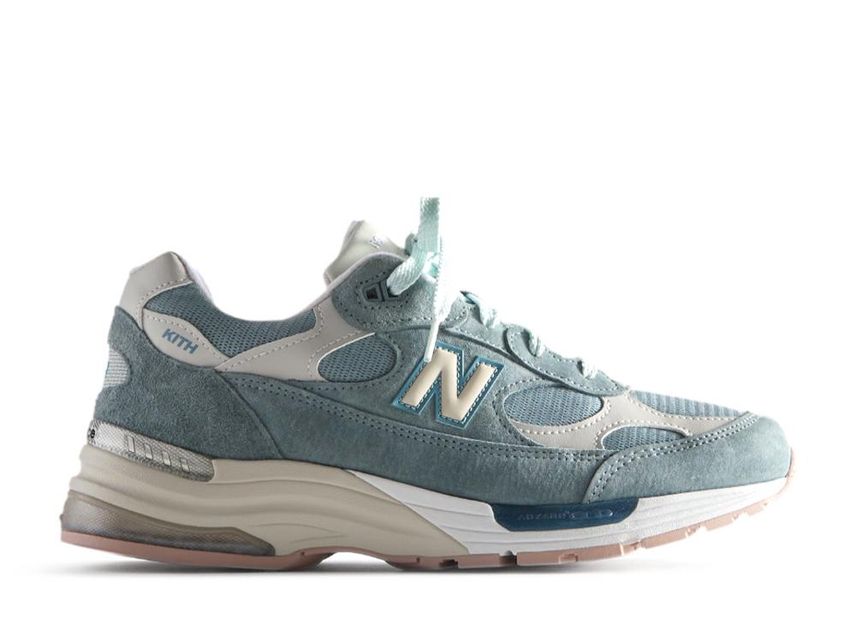 KITH New Balance 992 Aegean Blue/Shadow Gray キス ニューバランス 992 エーゲブルー/シャドウグレー U992KT【中古】新古品