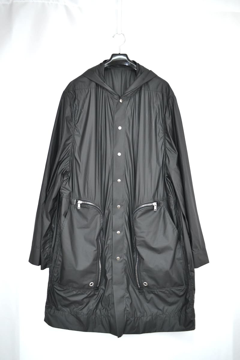 20SS RICK OWENS リックオウエンス バウハウス カーゴ ポリエステル コート 48サイズ RU20S7968-MBコンディション 当社の定める基準 N ：新品 S ：未使用品 A ：ダメ