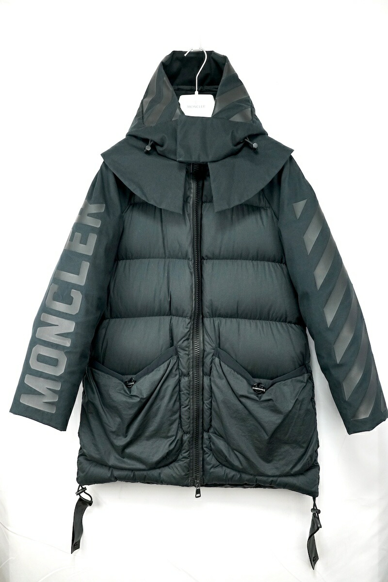 16AW MONCLER OFF-WHITE Granville Down Jacket モンクレール オフホワイト グランヴィル ダウンジャケット ラバーパッチ 0サイズ B209H4232180【